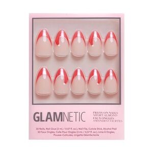 2 for $22 - Glamnetic Press On Nails - Mrs. Claus